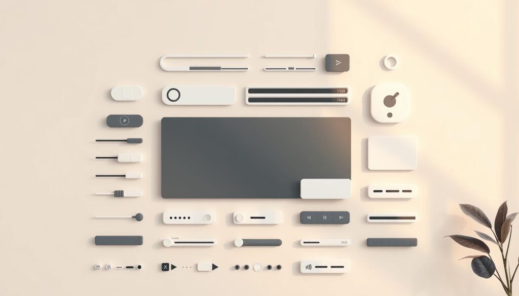 UI kit design elements